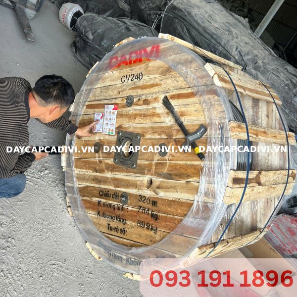 Giao Hàng Cáp CV CADIVI Dự Án Tây Ninh