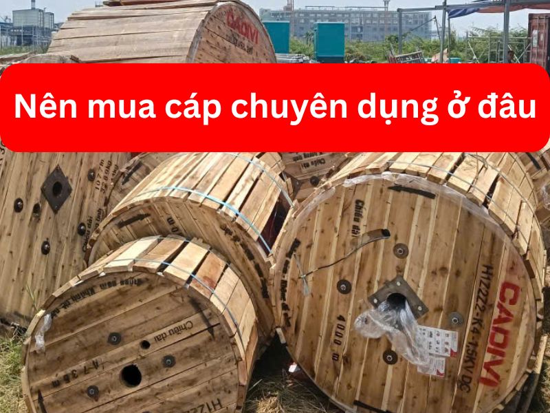 Nên Mua Cáp Chuyên Dụng CADIVI Giá Tốt Ở Đâu