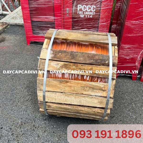 Cuộn cáp CADIVI được kiểm tra kĩ lưỡng trước khi giao