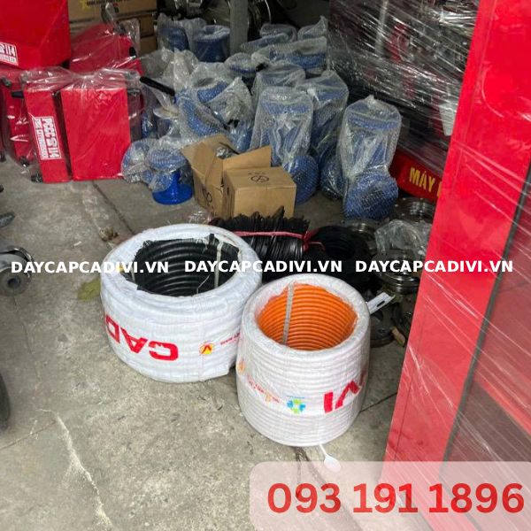 Dây cáp CADIVI được bàn giao tại dự án