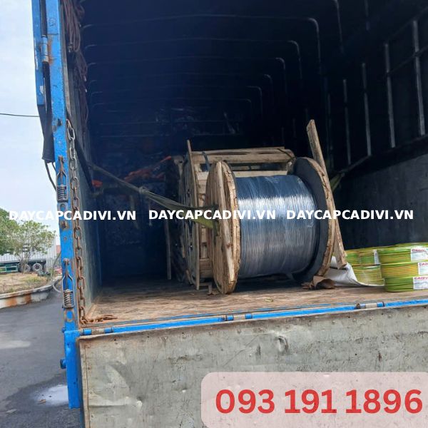 Daycapcadivi cấp nhanh lô hàng cáp CADIVI thi công dự án công trình khu vực Tây Ninh