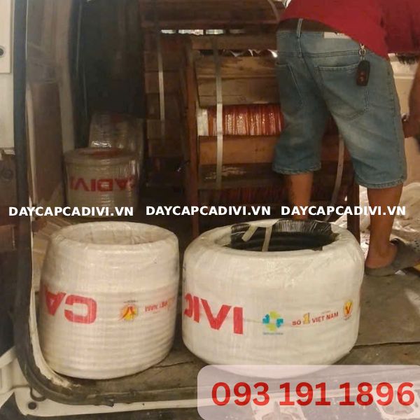 Giao Hàng 200 Mét Cáp Chống Cháy CXV/FR 1.5 CADIVI Dự Án Đồng Nai