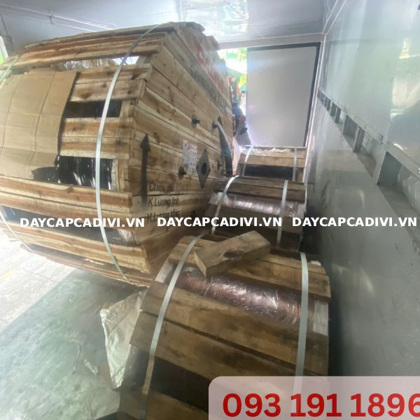 Giao Hàng Lô Cáp CADIVI Dự Án An Giang