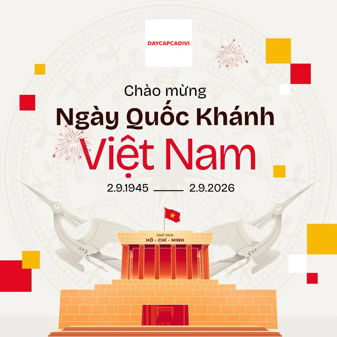 Chào mừng ngày Quốc khánh Việt Nam 2/9/2026