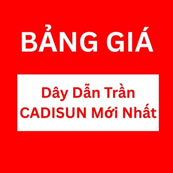 Bảng giá dây dẫn trần CADISUN