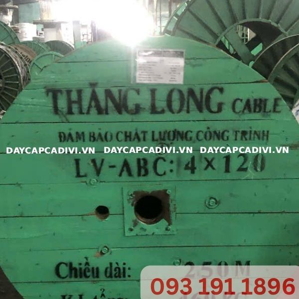 Daycapcadivi Giao Hàng Cáp LV ABC 4x120 Thăng Long Dự Án Nhà Xưởng