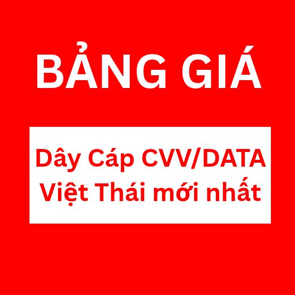 Bảng giá dây cáp CVV/DATA Việt Thái