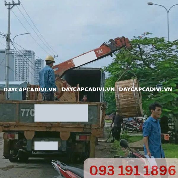 Daycapcadivi Cấp Hàng Thi Công Cáp CXV DSTA CADIVI Bình Định